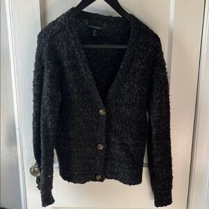 Cozy Dark Knit Sweater